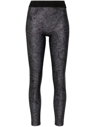 JUST CAVALLI JUST CAVALLI LEGGINGS WITH BLEND AND INTRICATE PATTERN DESIGN