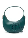 Just Cavalli Logo-appliqué Tote Bag In Green