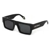 Just Cavalli Black Plastic Sunglasses In Black