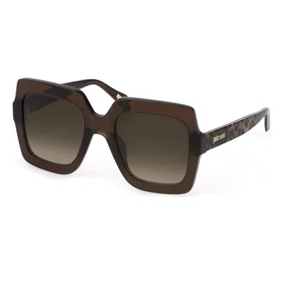 Just Cavalli Brown Plastic Sunglasses