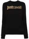 Just Cavalli Hoodie In Black