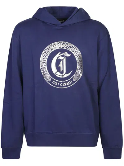 Just Cavalli Sweaters In Blue