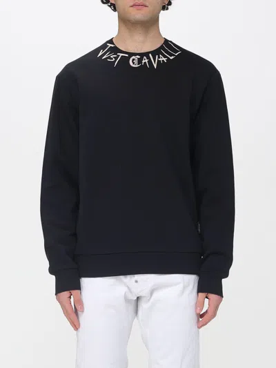 Just Cavalli Sweatshirt Men  In Black