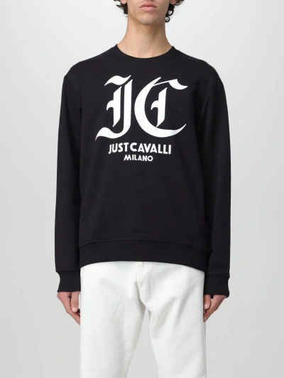 Just Cavalli Sweatshirt  Men Colour Black