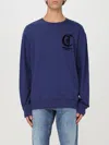 Just Cavalli Sweatshirt  Men Color Blue In Blau