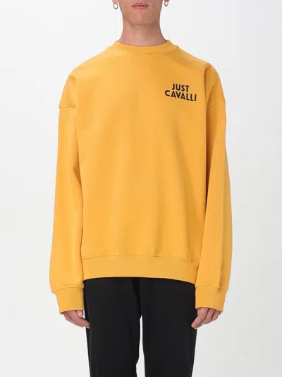 Just Cavalli Sweatshirt  Men Color Yellow