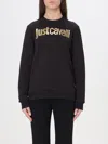Just Cavalli Sweatshirt  Woman Color Black In Black