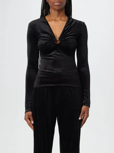 Just Cavalli Sweatshirt  Woman Color Black In Schwarz