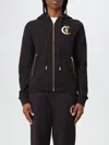 Just Cavalli Logo-print Hoodie In Schwarz