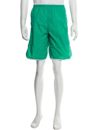 Pre-owned Just Cavalli Swim Trunks In Green