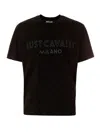Just Cavalli T-shirt In Black