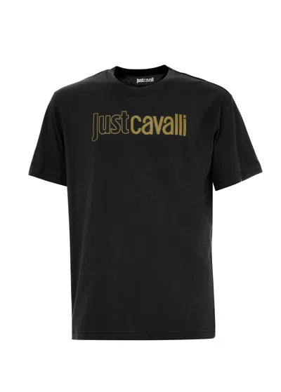 Just Cavalli T-shirt In Black