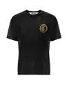 Just Cavalli Logo-plaque T-shirt In Black