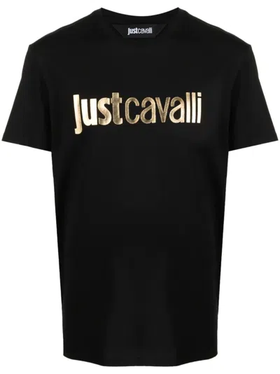 Just Cavalli T-shirt In Black