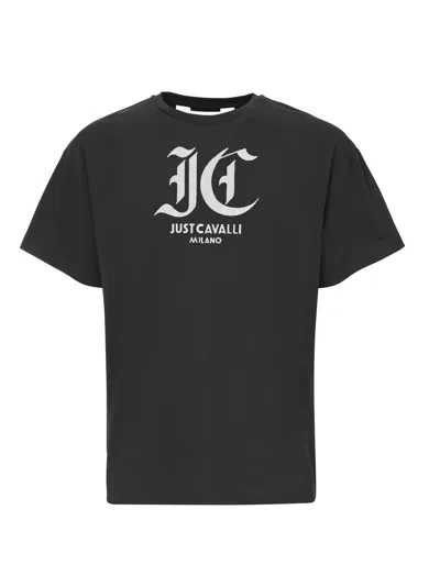 Just Cavalli T-shirt In Black
