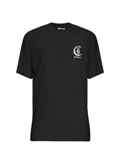 Just Cavalli T-shirt In Black