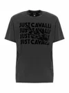 Just Cavalli T-shirt In Black