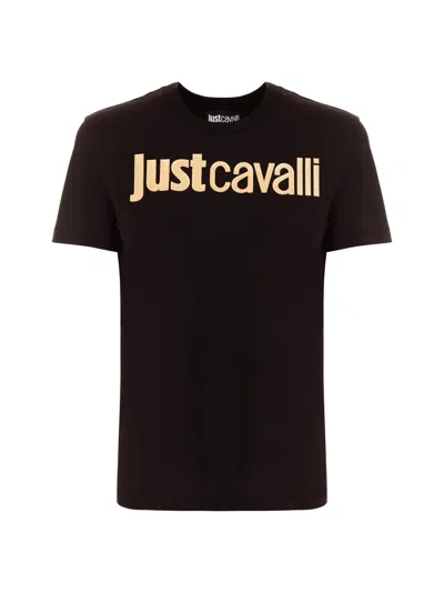 Just Cavalli T-shirt In Black