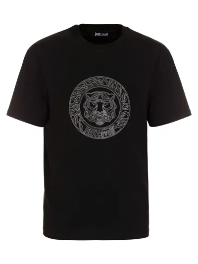 Just Cavalli T-shirt In Black