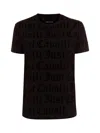 Just Cavalli T-shirts And Polos In Black