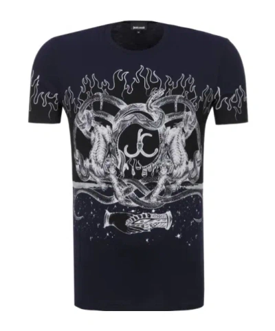 Just Cavalli T-shirt In Blue