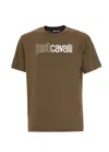 Just Cavalli T-shirt In Brown