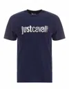 Just Cavalli Man T-shirt Black Size 3xl Cotton In Grey