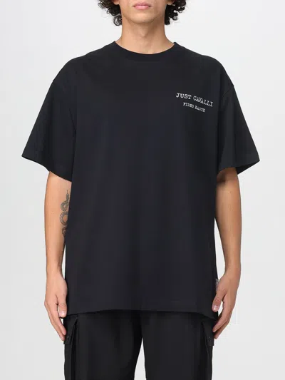 Just Cavalli T-shirt  Men Color Black