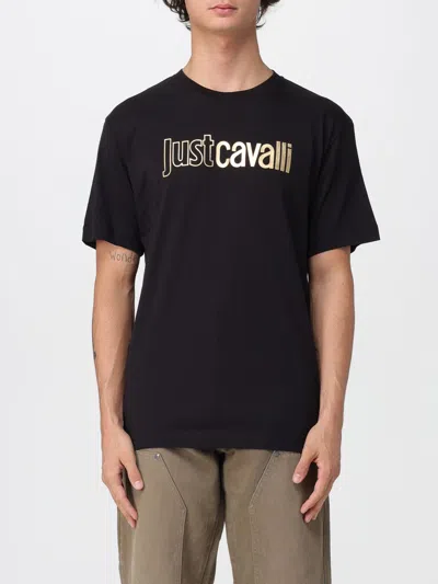 Just Cavalli Short-sleeve T-shirt In Black