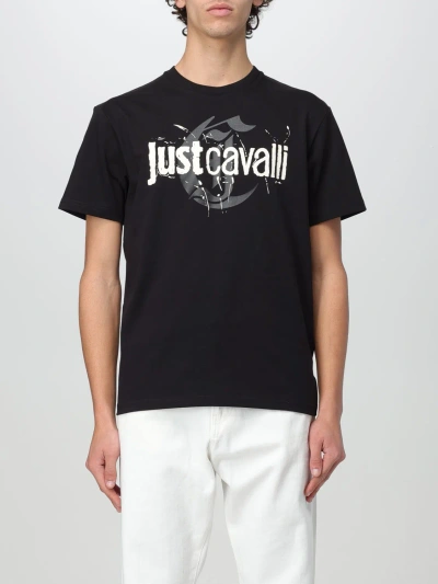 Just Cavalli T-shirt  Men Colour Black