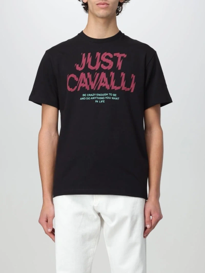 Just Cavalli T-shirt  Men Colour Black