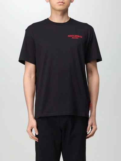 Just Cavalli T-shirt  Men Color Black In Black