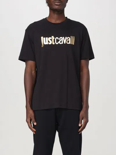 Just Cavalli T-shirt  Men Color Black In Schwarz