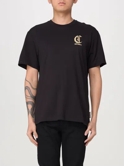 JUST CAVALLI T-SHIRT JUST CAVALLI MEN COLOR BLACK,G06248002