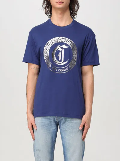 Just Cavalli T-shirt  Men Color Blue In Blau