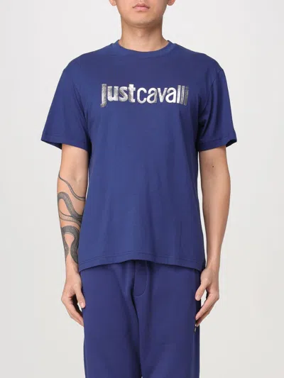 Just Cavalli T-shirt  Men Color Blue In Blau