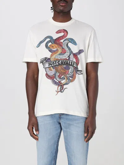 Just Cavalli T-shirt  Men Color White