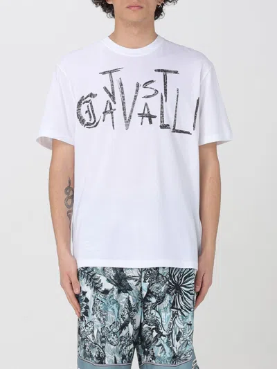 Just Cavalli T-shirt  Men Color White