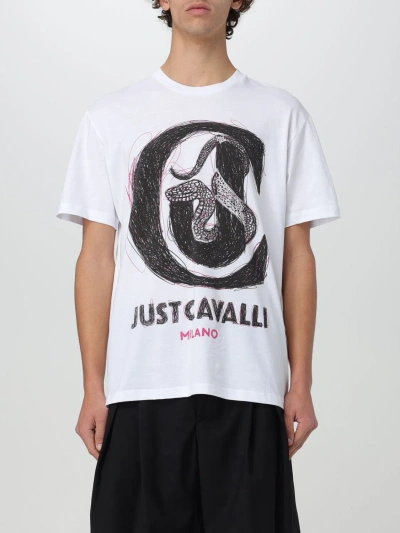 Just Cavalli T-shirt  Men Color White