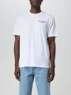 Just Cavalli Logo-flocked Cotton T-shirt In White