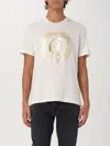 Just Cavalli Ghotic Logo-print T-shirt In Weiss