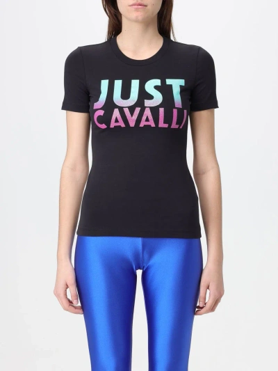 Just Cavalli T恤  女士 颜色 黑色 In Black