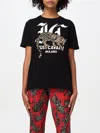 Just Cavalli T-shirt  Woman Color Black In Schwarz