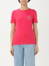 Just Cavalli T-shirt In Pink