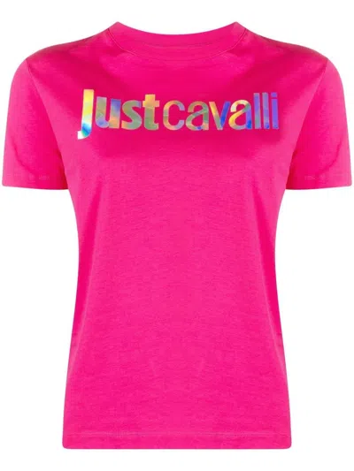 Just Cavalli T-shirt In Pink