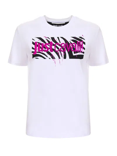 Just Cavalli T-shirt In White
