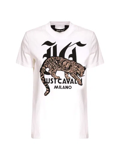 Just Cavalli T-shirt In White