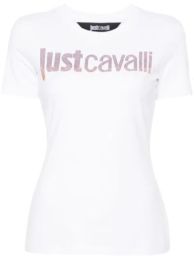 Just Cavalli T-shirts And Polos In White