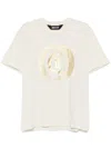 Just Cavalli Ghotic Logo-print T-shirt In White