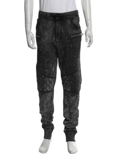 Pre-owned Just Cavalli Tie-dye Print Sweatpants In Gray